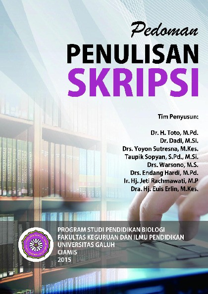 Pedoman Penulisan Skripsi